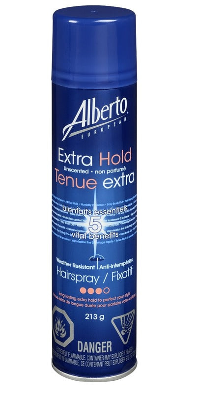 Alberto European Extra Hold Unscented Hairspray