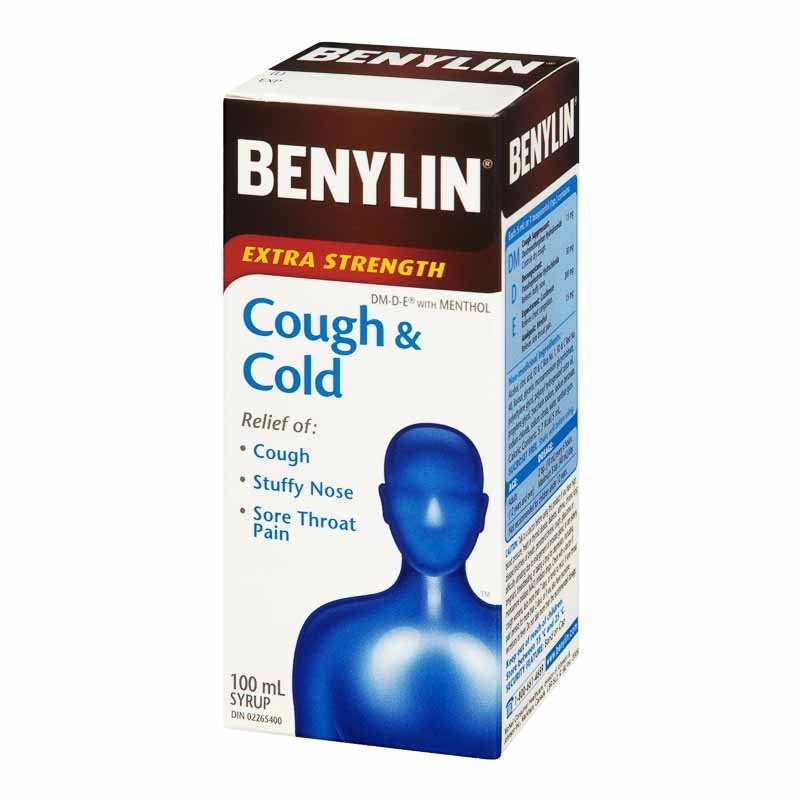 Benylin Extra Strength Cough & Cold Relief Syrup