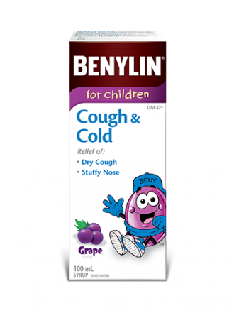 Benylin For Children Cough & Cold Syrup