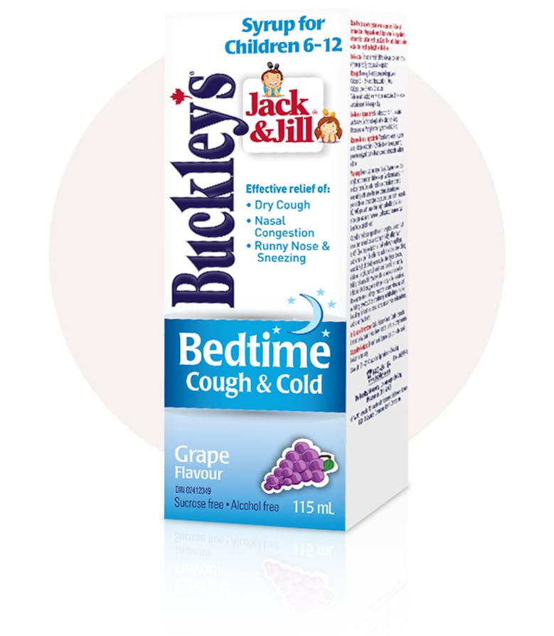 Buckley's  Jack & Jill Bedtime Cough & Cold Grape Flavor