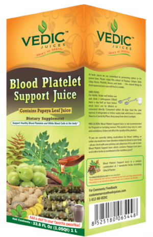 
                  
                    Load image into Gallery viewer, Vedic Blood Platelet Support Juice
                  
                
