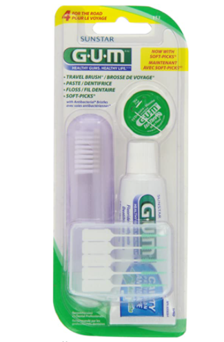 Gum Toothbrush Kit For The Road