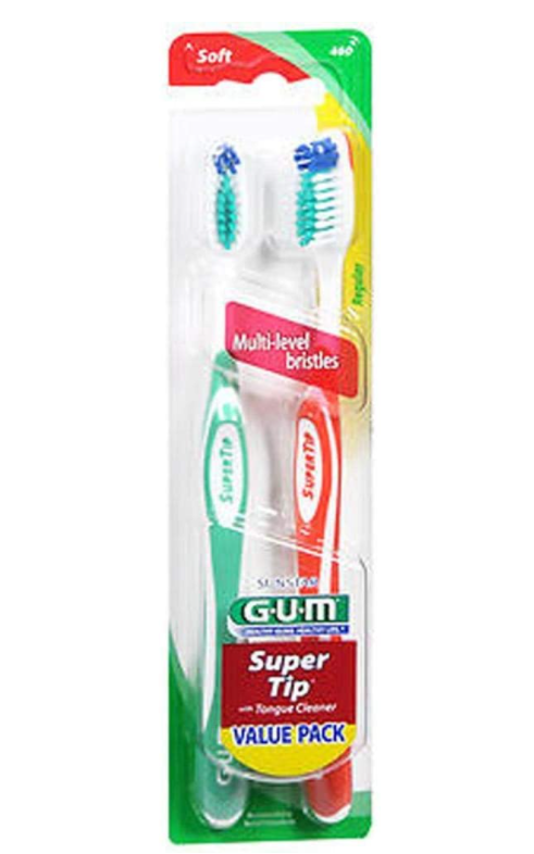 Gum Toothbrush Tooth & Tongue Soft