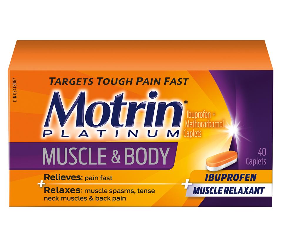 Motrin Platinum Muscle & Body Pain