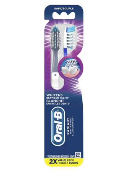 Oral B 3D White Radiant Soft #40 2 Toothbrush