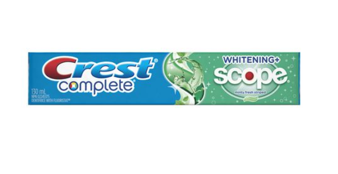 Crest Xwhitening Scope Mint  Toothpaste