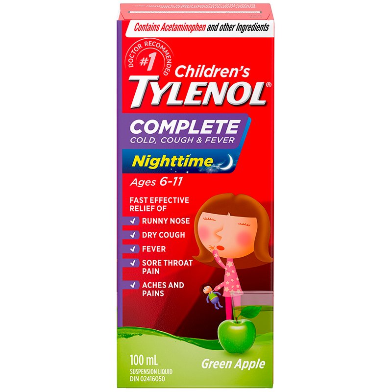 Tylenol Children's Complete Cold & Cough Night Time