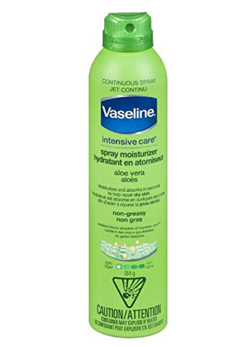 Vaseline Aloe Spray Cream