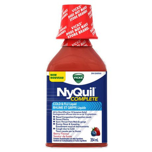 Vicks NyQuil Syrup Cold & Cough Berry