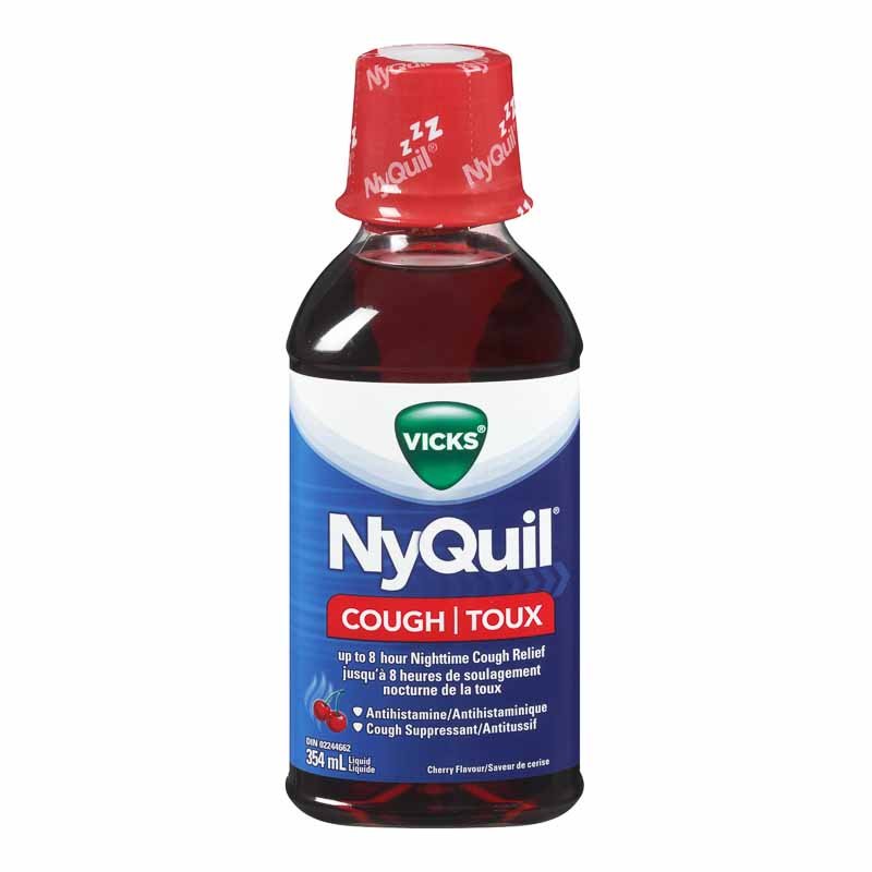 Vicks NyQuil Syrup Cough Cherry