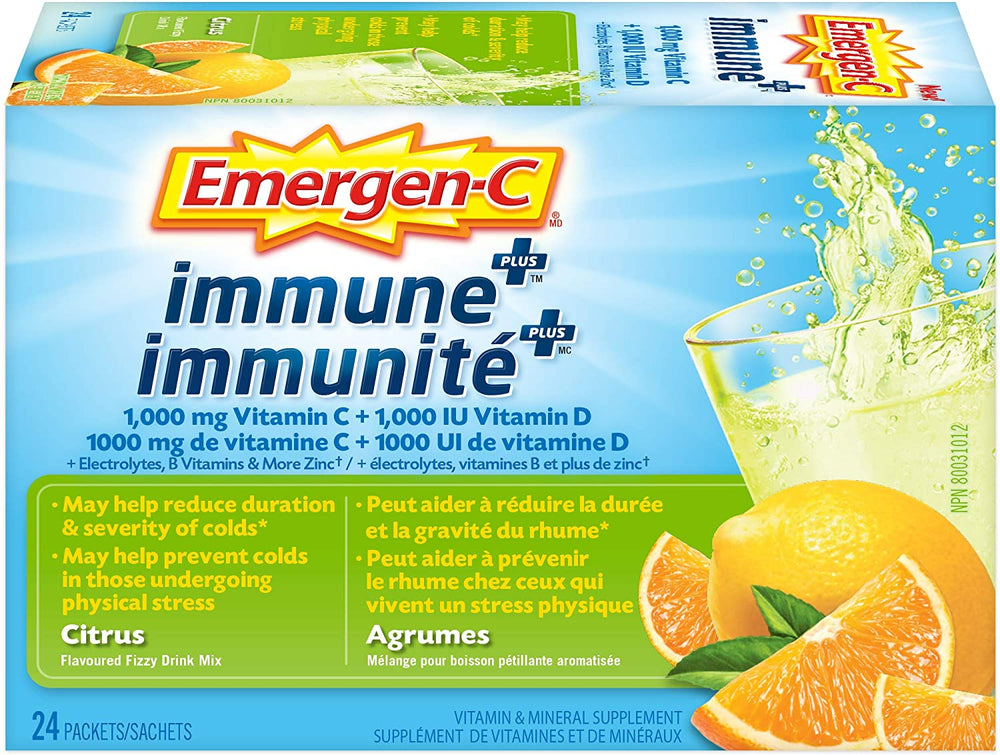 Emergen-C Immune + Vitamin C Citrus