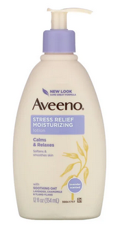 Aveeno Stress Moisturizing Lotion Unscented