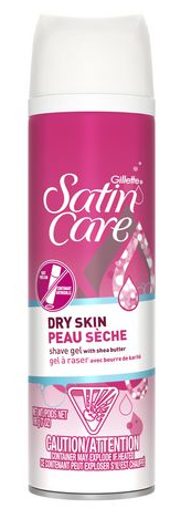 Gillette Satin Care Shave Gel Dry Skin