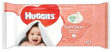 Huggies Soft Skin Wipes