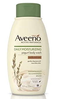 Aveeno Body Wash Yogurt Vanilla & Oat